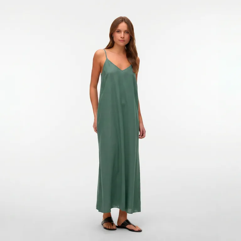 Vestido Lino Mujer