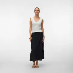VERO MODA - Falda 100% Algodón Organico Mujer