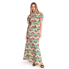 BYAN - Blusa Nilo Algodón Estampado Floral Mujer