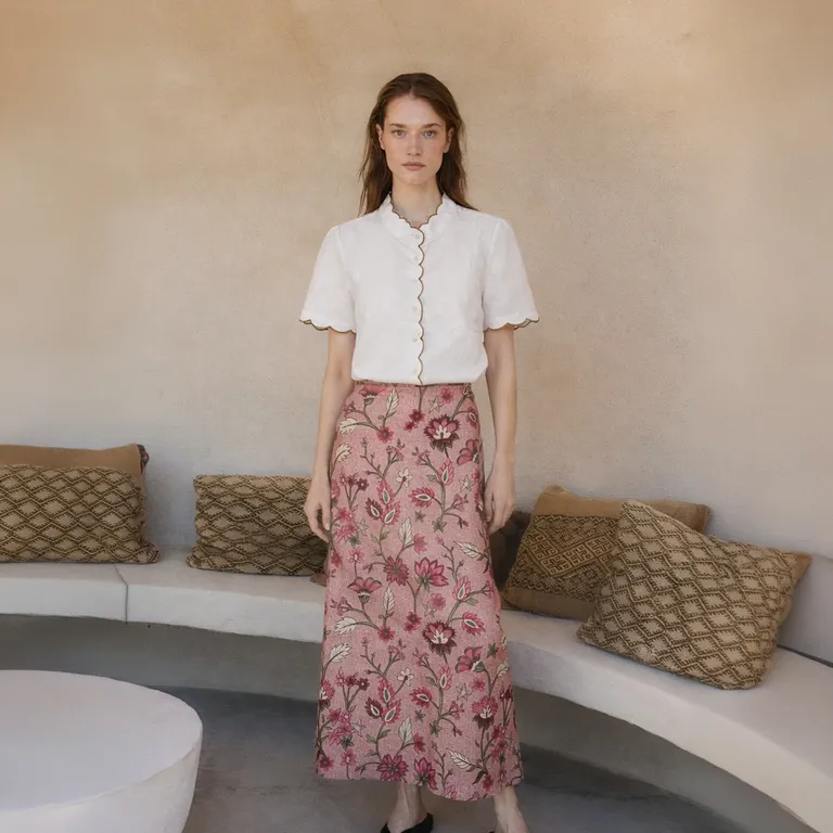 Falda Estampada Mujer