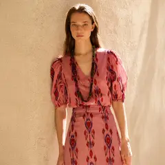 BYAN - Blusa Estampada 100% Algodón Mujer