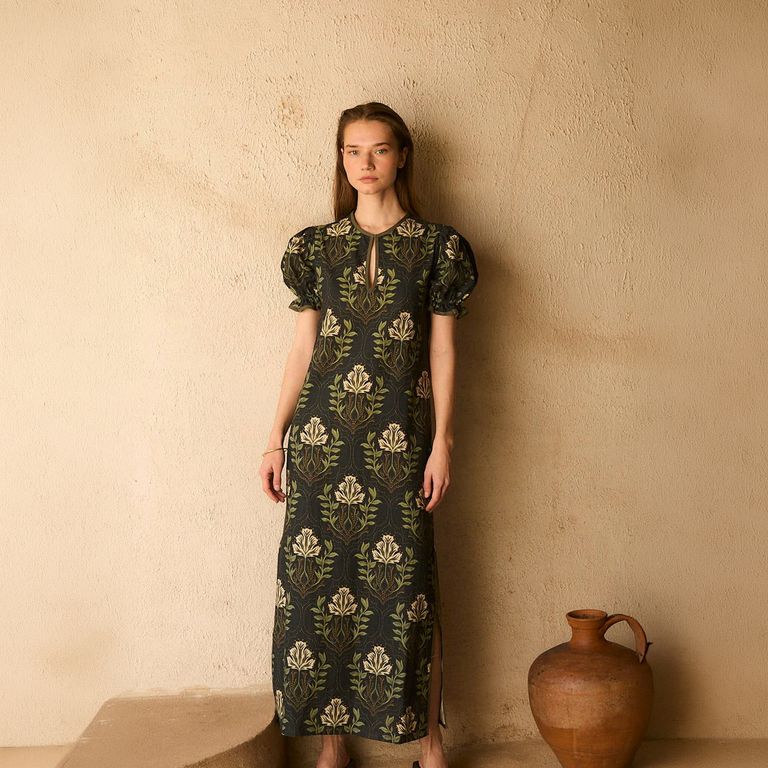 Vestido Nacar Mujer