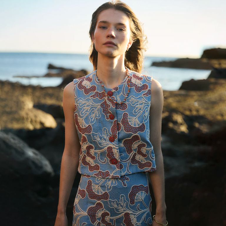 Top Estampado Mujer