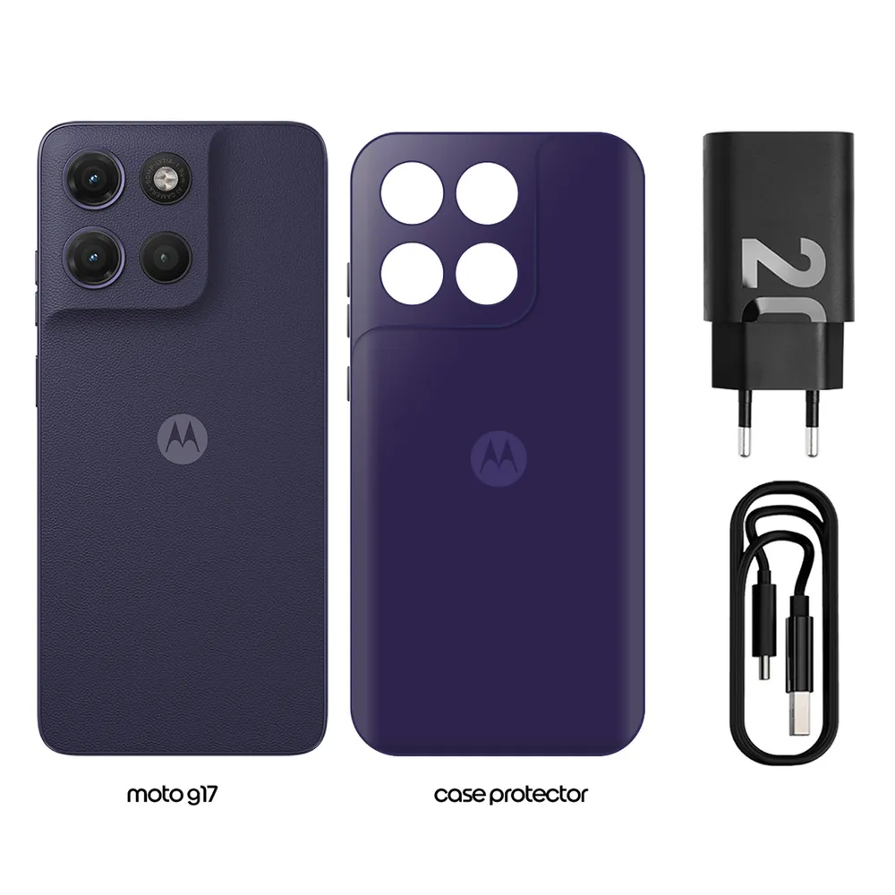 Motorola Moto G17 4G 128GB 4GB Arándano, foto 2