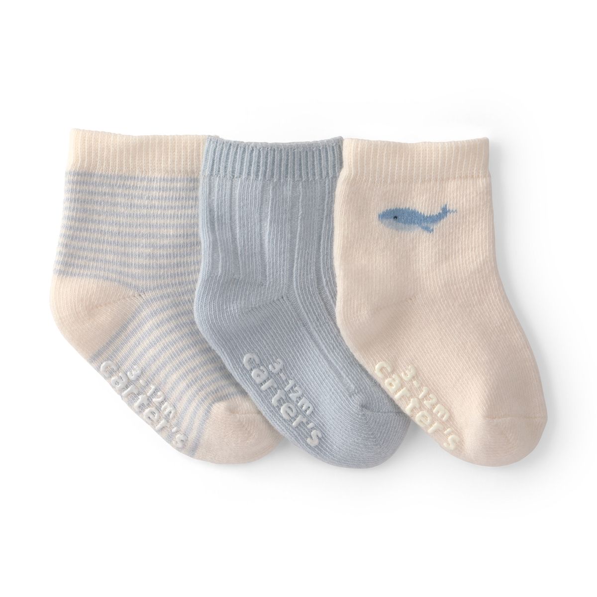 CARTER'S - Pack 3 Pares de Calcetines Bebé Niño