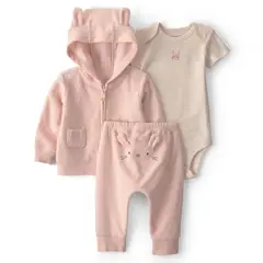 CARTER'S - Conjunto Bath 3 Piezas Pantalón, Polerón y Body