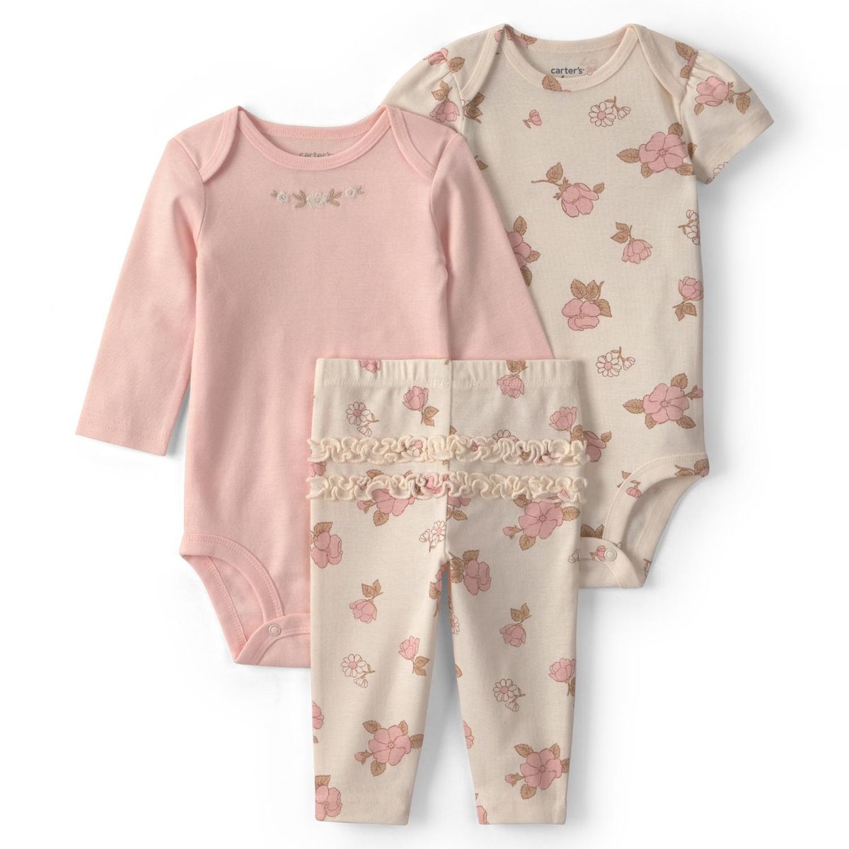 CARTER'S - Conjunto 3 Piezas Calza y Dos Body Carter's