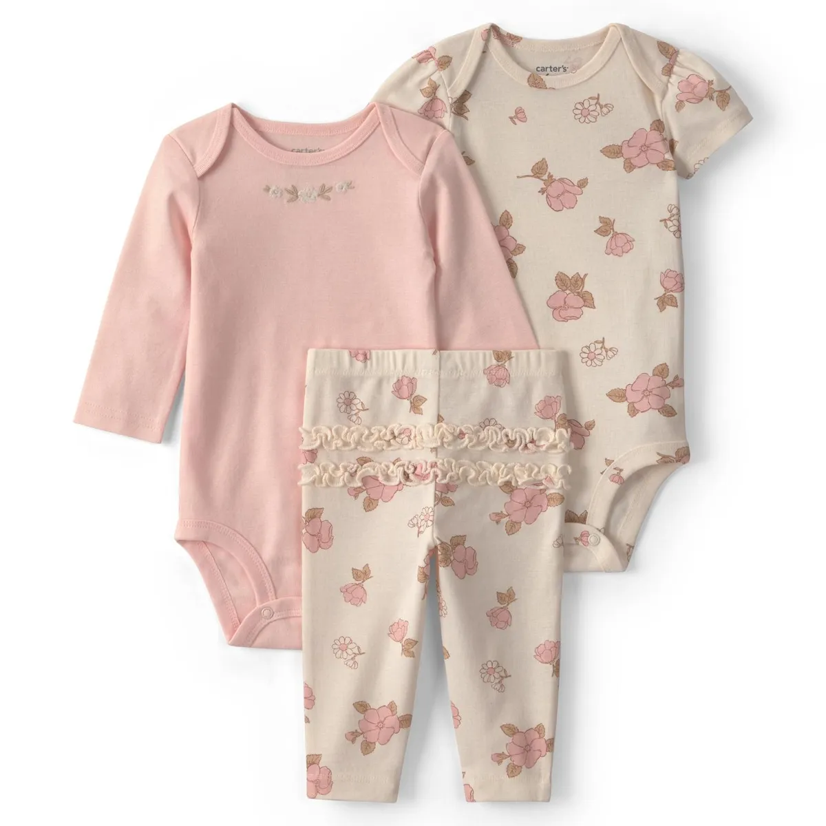CARTER'S - Conjunto 3 Piezas Calza y Dos Body Carter's