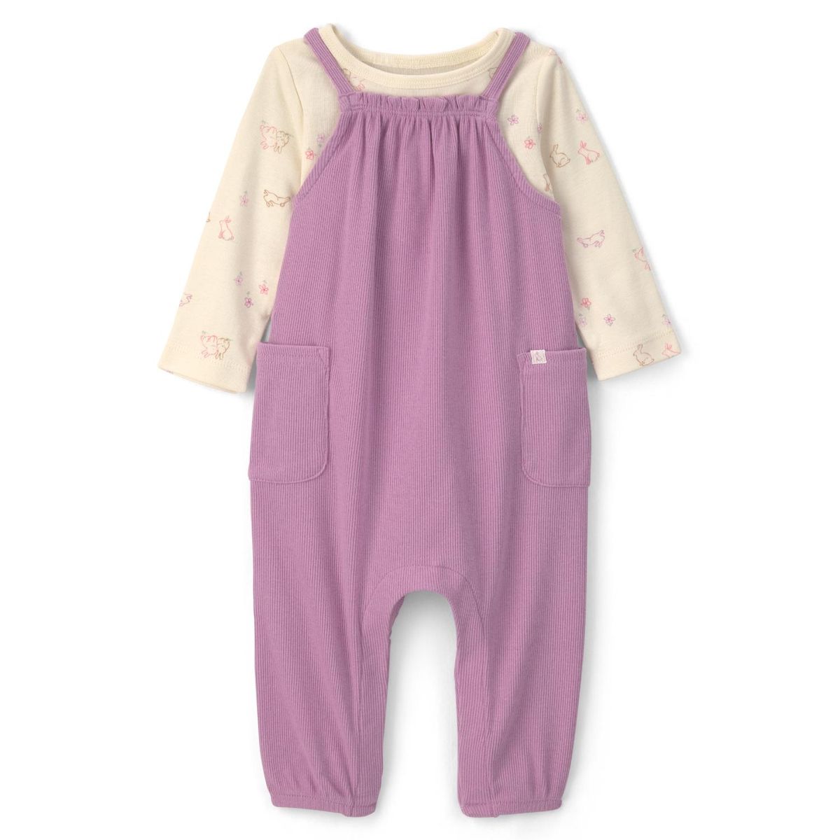 CARTER'S - Conjunto 2 Piezas Polera y Jardinera Bebé Niña Carter´s