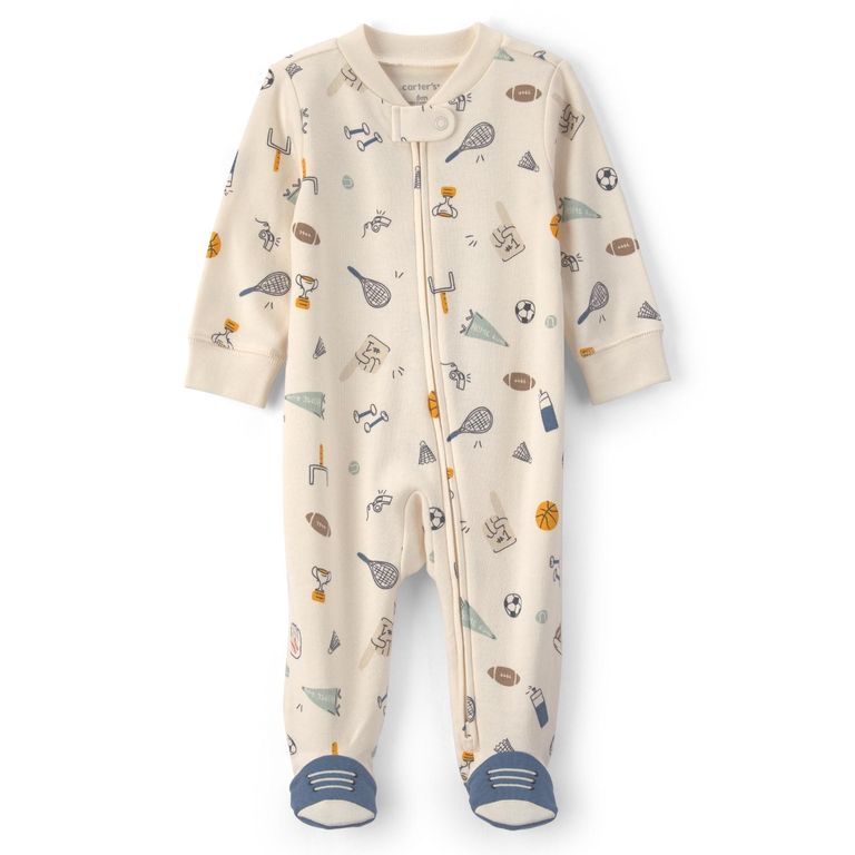 Pijama Algodón Bebé Niño Rn A 9 Meses