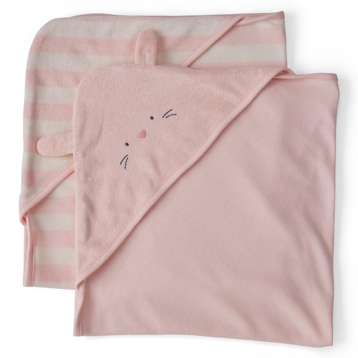CARTER'S - Toalla con Capucha Pack 2 Unidades Bebé Niña Carter´s
