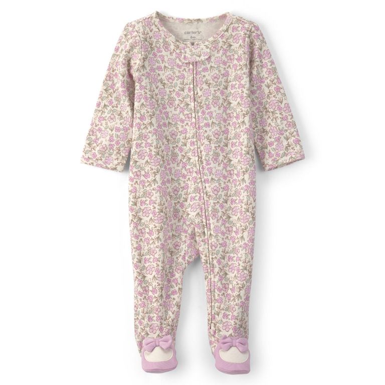 Pijama Algodón Bebé Niña Rn A 9 Meses