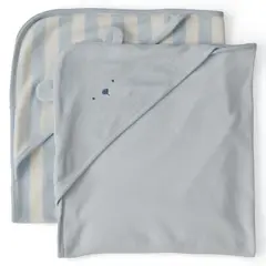 CARTER'S - Toalla con Capucha Pack 2 Unidades Bebé Niño Carter´s