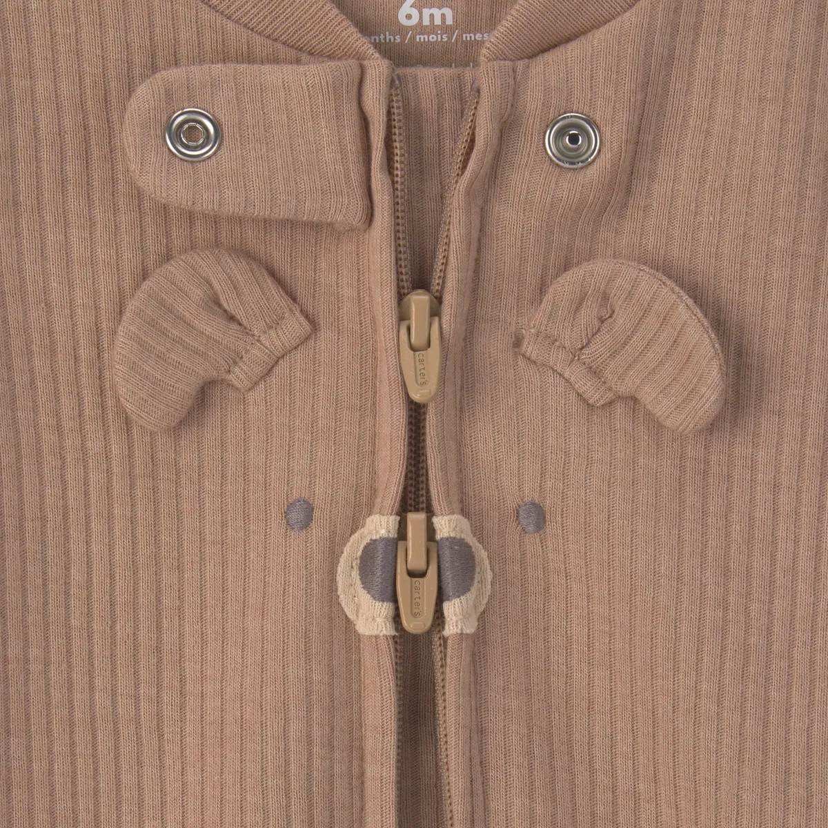 CARTER'S - Pijama Algodón Rib Bebé Unisex Rn A 9 Meses