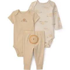 CARTER'S - Conjunto 3 Piezas Pantalón y Dos Body Bebé Unisex