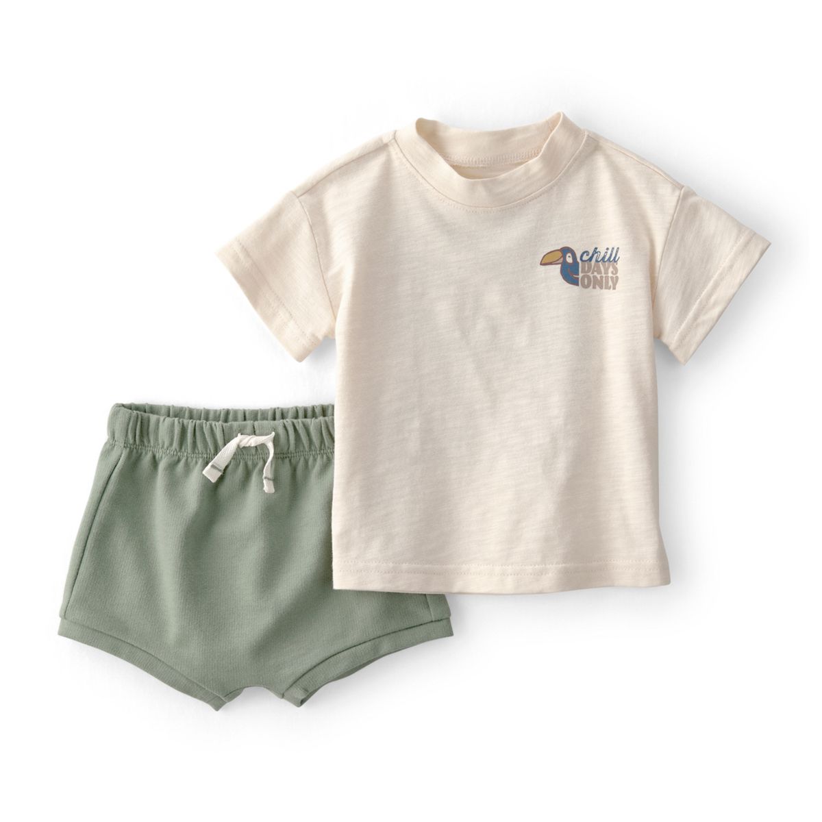 CARTER'S - Conjunto 2 Piezas Polera y Short Bebé Niño