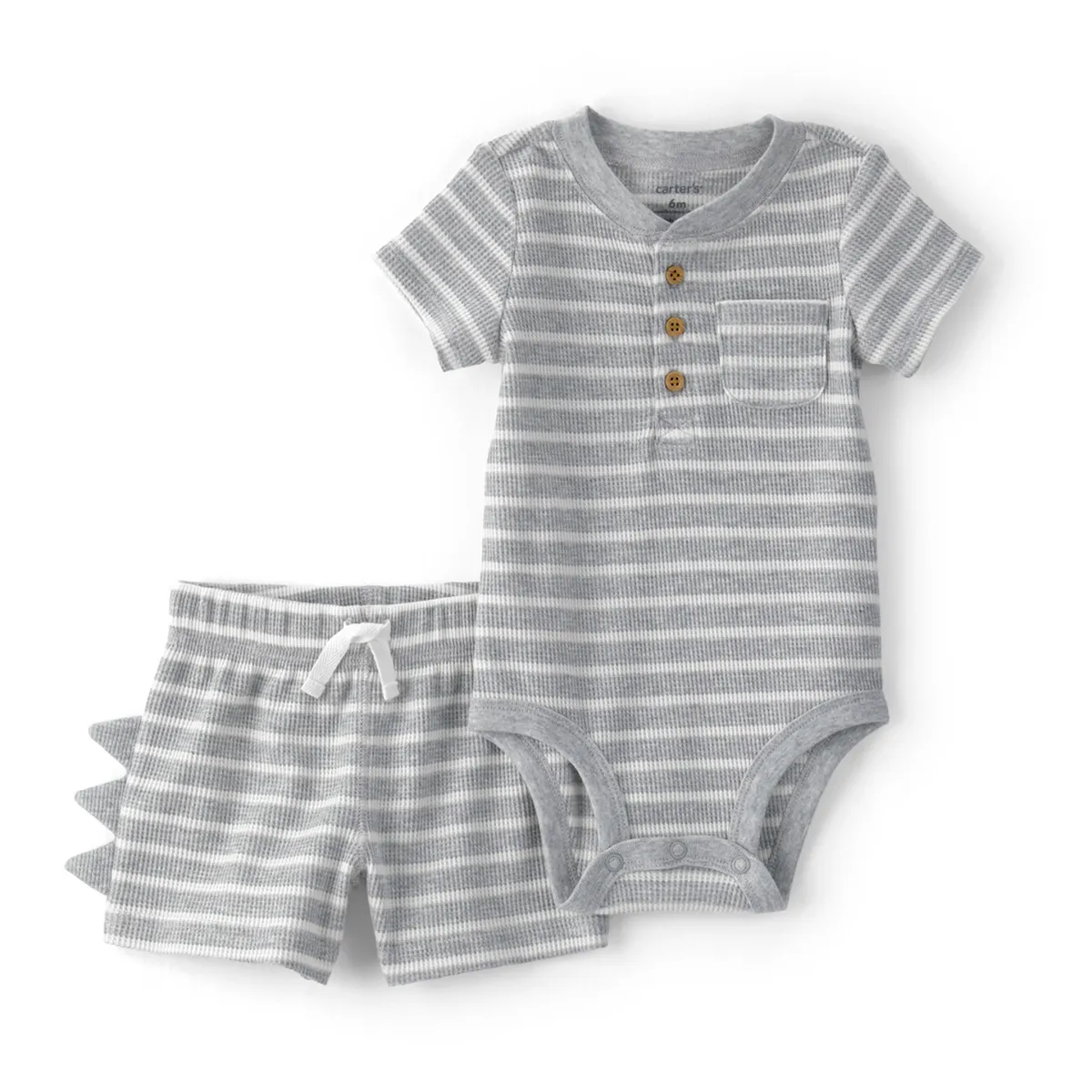 CARTER'S - Conjunto 2 Piezas Polera y Short Bebé Niño