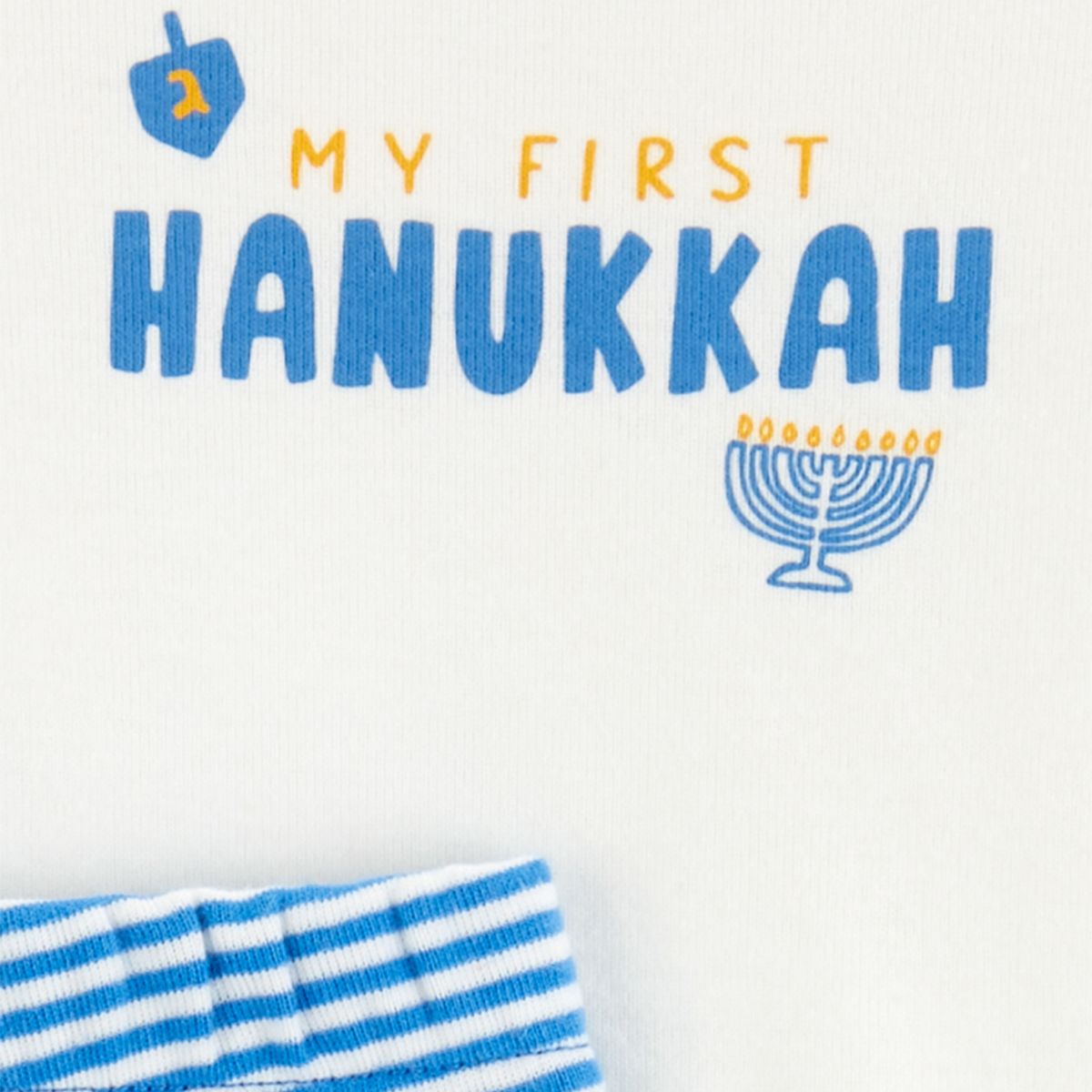 CARTER'S - Conjunto 2 Piezas Hanukkah Body y Pantalón Bebé Niña