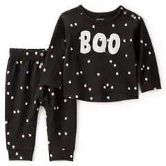 CARTER'S - Conjunto 2 Piezas Halloween Polera y Pantalón Bebé Niña