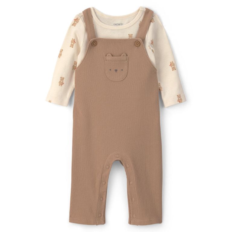 Conjunto 2 Piezas Polera y Jardinera Bebé Unisex
