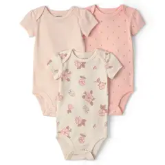 CARTER'S - Pack 3 Bodys Algodón Bebé Niña Carter´s