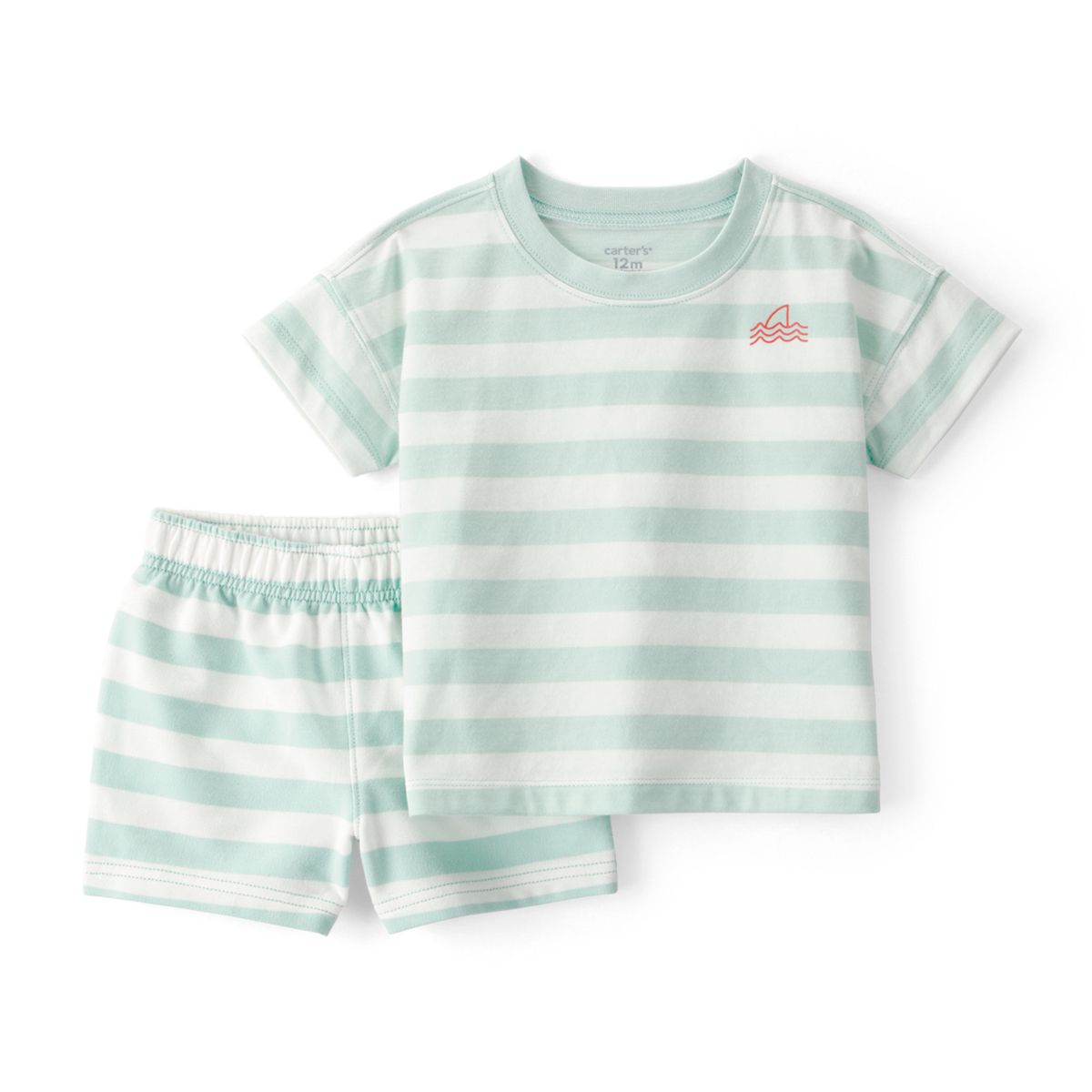 CARTER'S - Conjunto 2 Piezas Polera y Short Bebé Niño