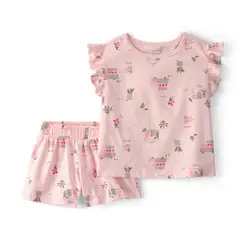 CARTER'S - Conjunto 2 Piezas Polera y Short Niña Carter´s