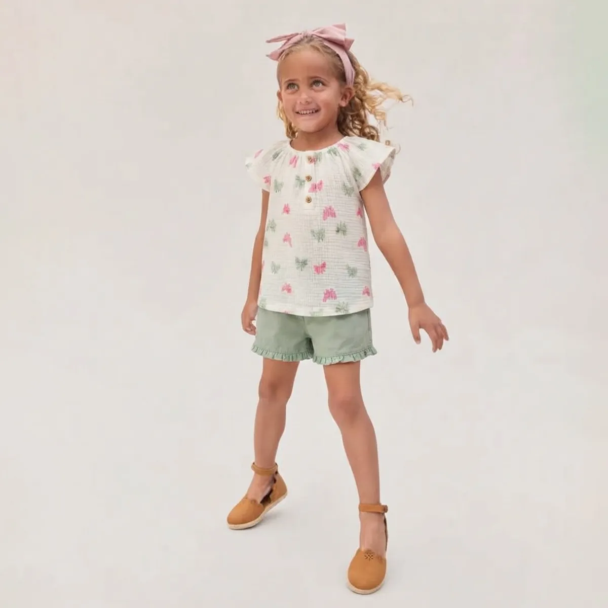 CARTER'S - Conjunto 2 Piezas Blusa Y Short Niña 2 A 5 Años