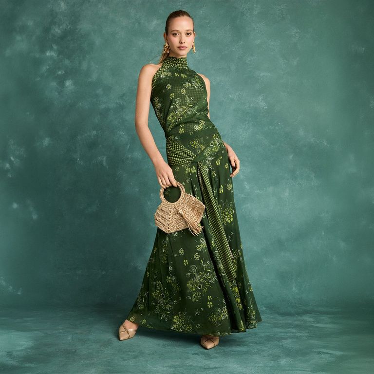 Top Erika Halter Estampado Mujer