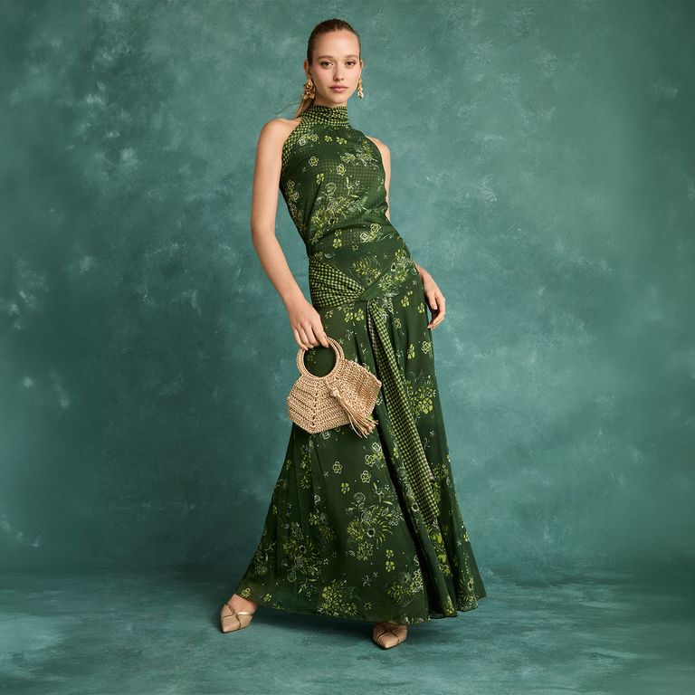 Top Erika Halter Estampado Mujer