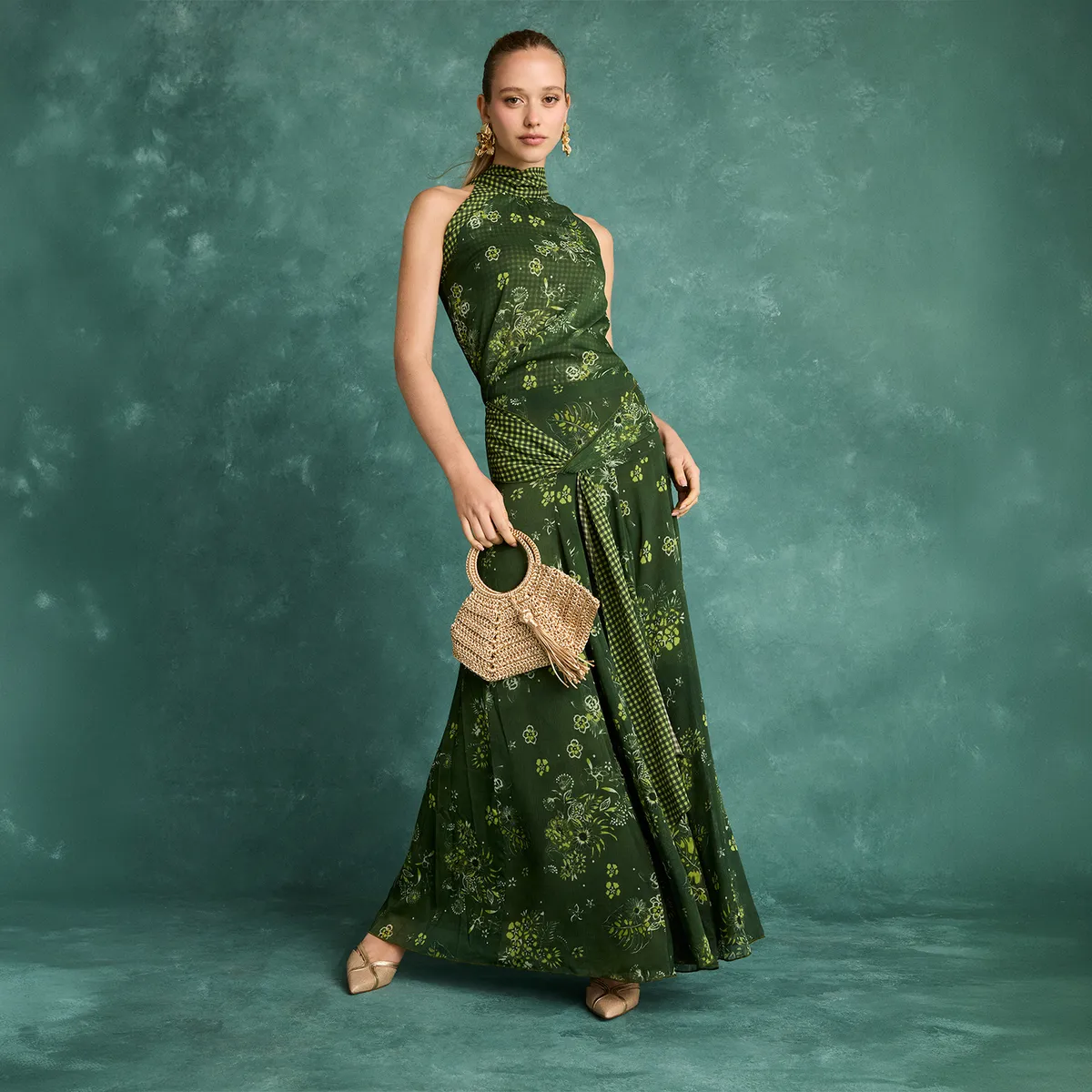 BAYMO - Falda Erika Estampada Mujer Baymo
