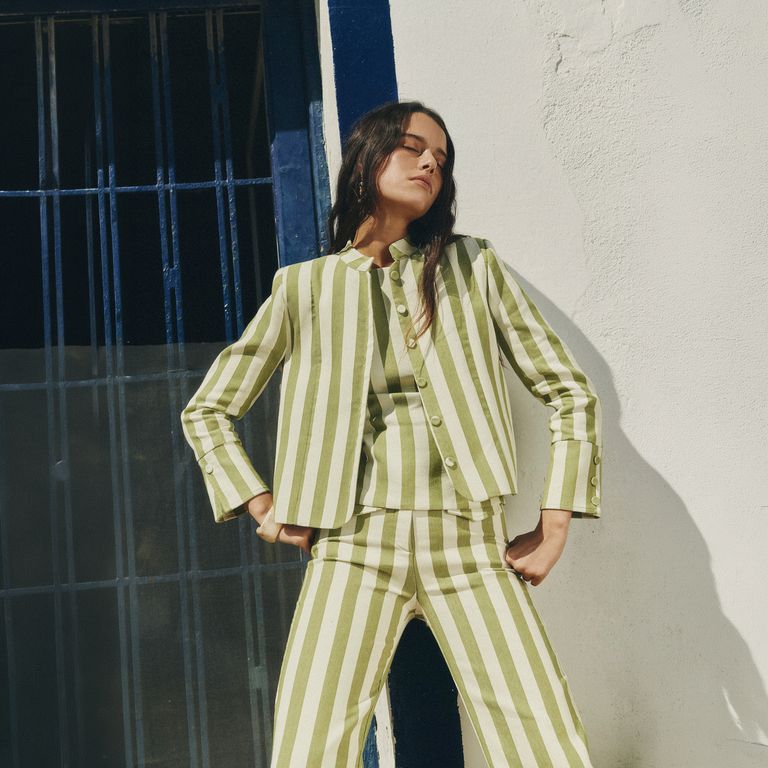 Pantalon Rayas Mujer