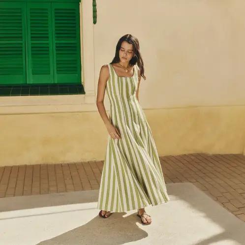 BAYMO - Vestido Rayas Mujer