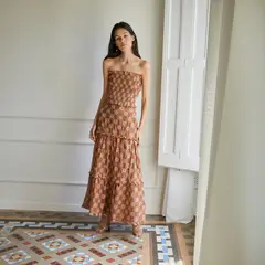 BAYMO - Falda Estampada Mujer