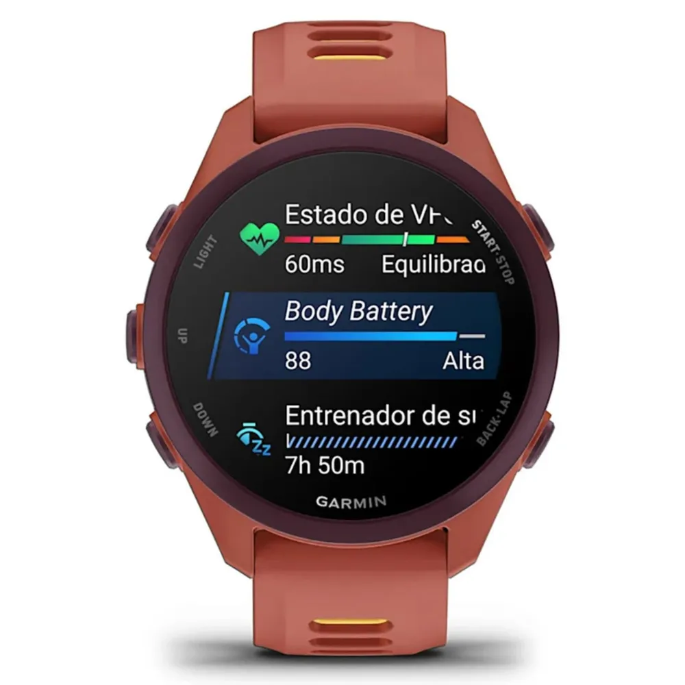 Garmin Forerunner 170 Music 43mm Rosado, foto 5