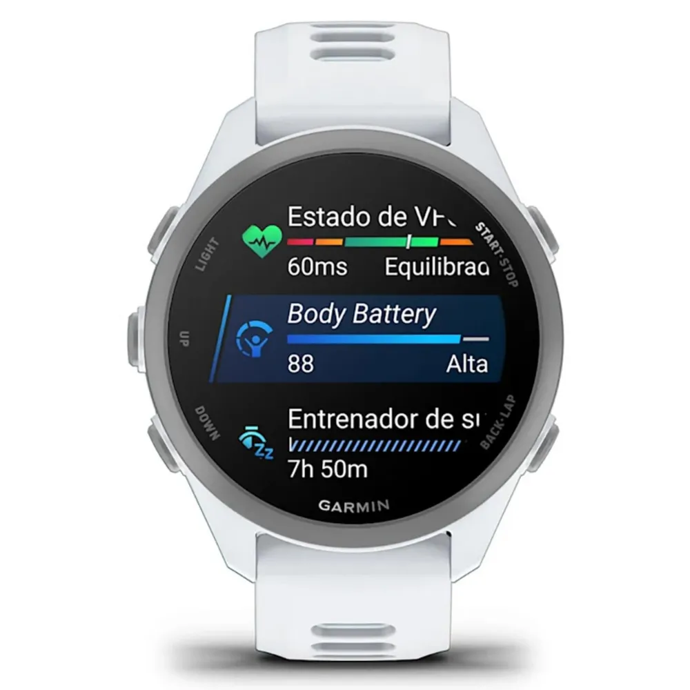 Garmin Forerunner 170 Music 43mm Blanco, foto 5