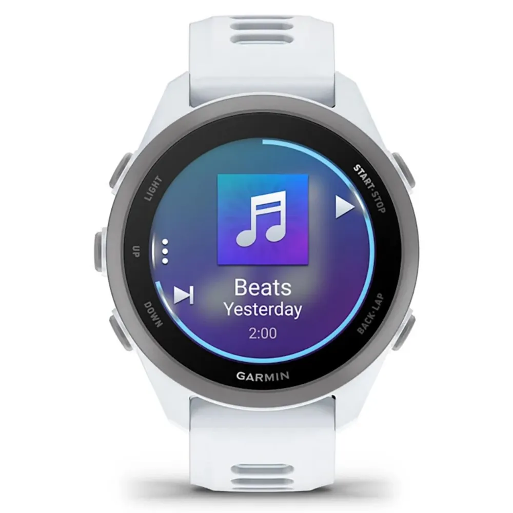 Garmin Forerunner 170 Music 43mm Blanco, foto 7