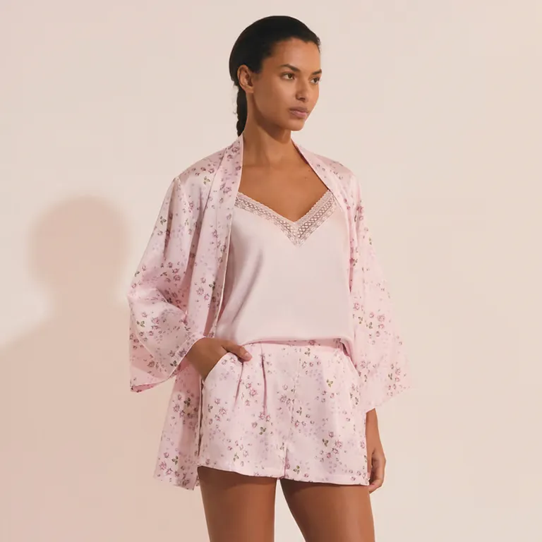 Set Pijama 3 Piezas Olivia Mujer