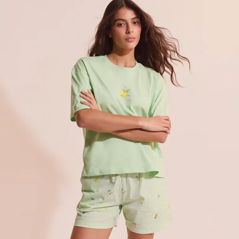 Set Pijama Berry 2 Piezas Mujer
