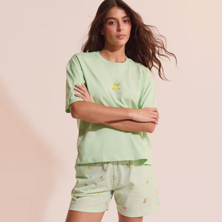 Set Pijama Berry 2 Piezas Mujer