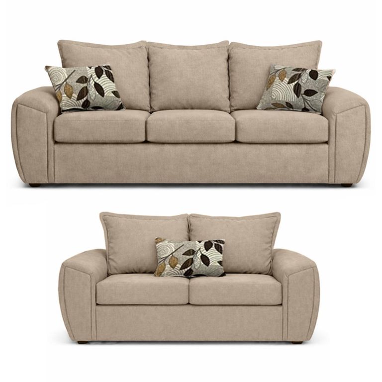 COMERCIALIZADORA ELEGANT DETAIL Juego De Living Sato 3+2 T