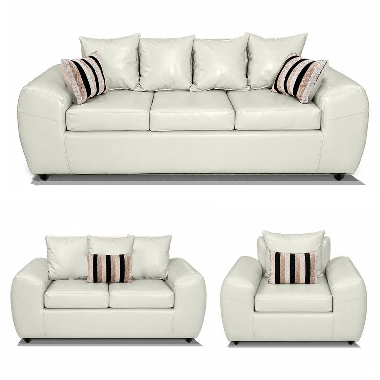 COMERCIALIZADORA ELEGANT DETAIL Juego Living Sato 321 Pu