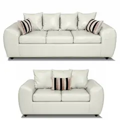 COMERCIALIZADORA ELEGANT DETAIL - Juego Living Sato 3+2 Pu