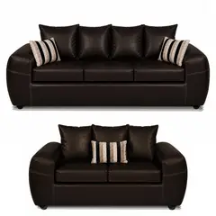 COMERCIALIZADORA ELEGANT DETAIL - Juego Living Sato 3+2 Pu