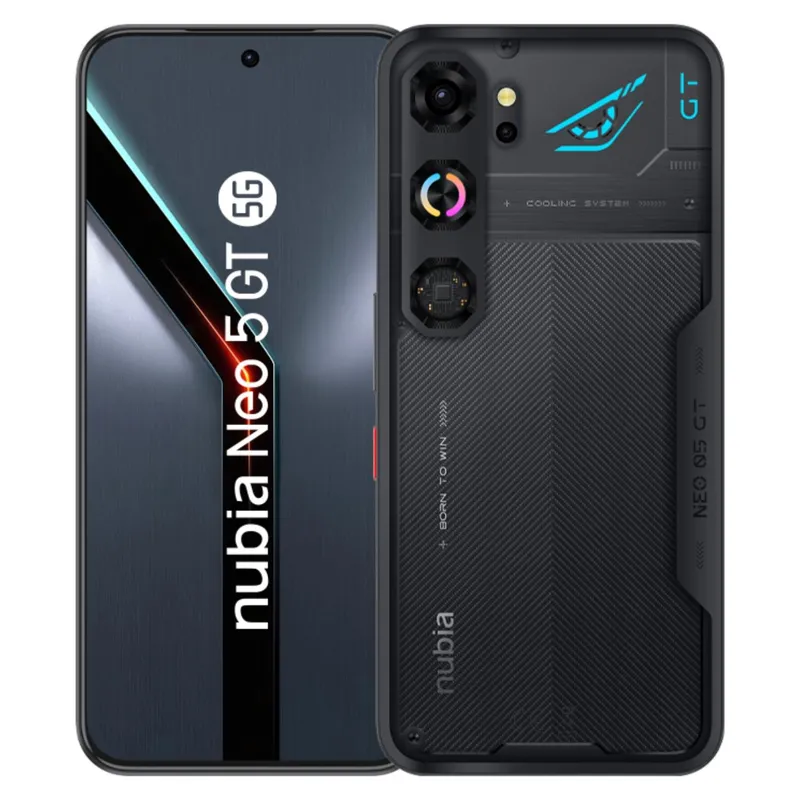 ZTE - Celular ZTE Nubia Neo 5 GT 5G 8+256GB Negro Bundle