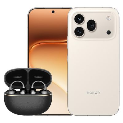 Honor Celular 600 Pro 12+512Gb Dorado+Earbuds