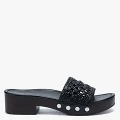 MICHAEL KORS - Sandalia Mujer Negro