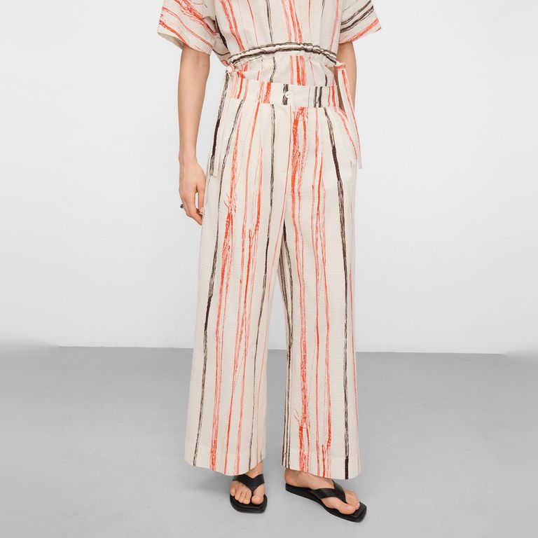 Pantalón Estampado 100% Algodón Mujer
