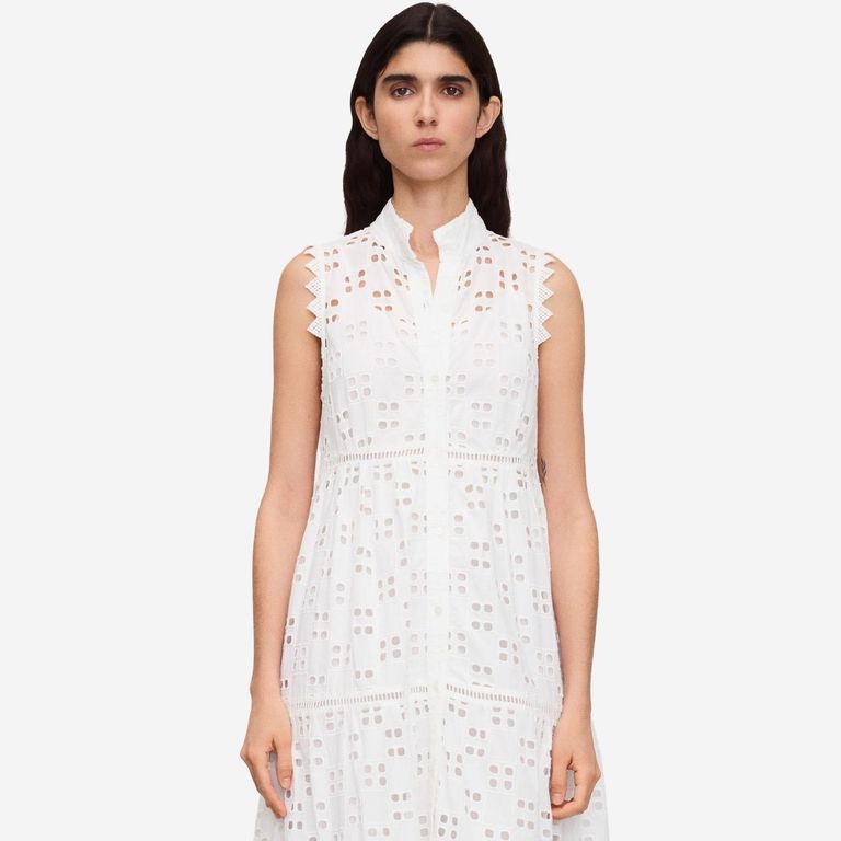 Vestido Largo 100% Algodón Mujer