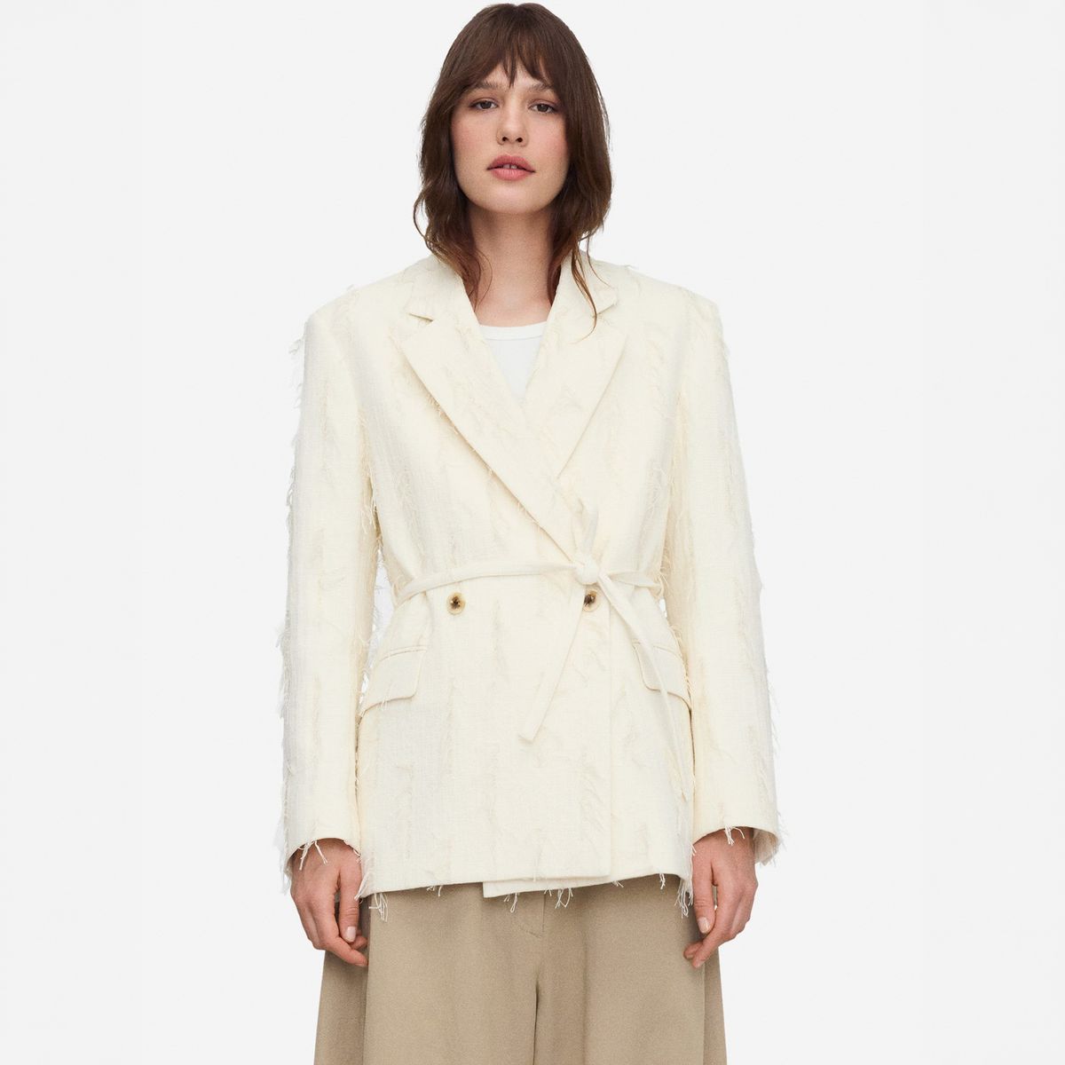 ADOLFO DOMINGUEZ - Blazer Algodón Mujer Adolfo Dominguez